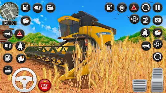 米国農業用 3D トラクター 2023