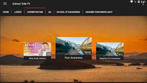 Gurus TV: Eckhart Tolle Screen 2