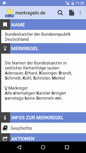 merkregeln.de - Alles gemerkt! Screen 3