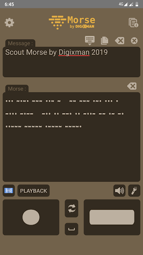 Scout Morse Translator