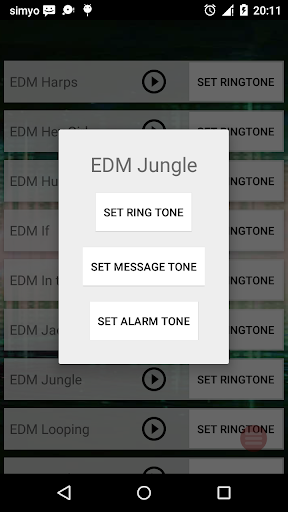 Ringtones EDM tunes and alarms