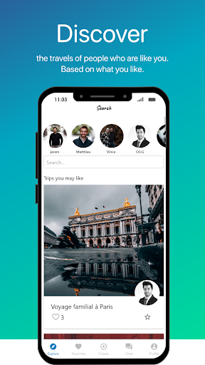 Android application Easytrips screenshort