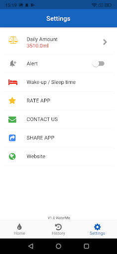 Water Me Reminder Screen 3