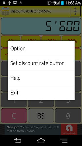 DiscountCalculator byNSDev Screen 3