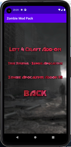 Zombie Mod for minecraft pack Screen 2