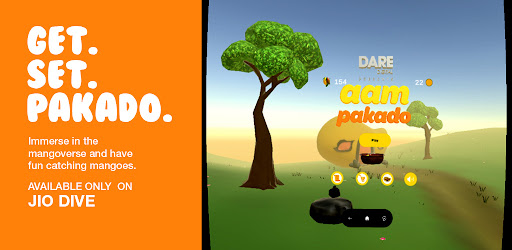 Android application Aam Pakado VR - For JioDive screenshort