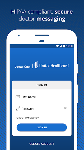 Screenshot of UnitedHealthcare Doctor Chat