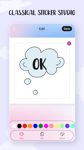 Classical Sticker Studio Screen 3