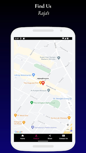 Rajas Takeaway Glasgow Screen 2