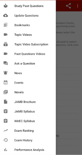 JAMB CBT + WAEC Past Questions Screen 3