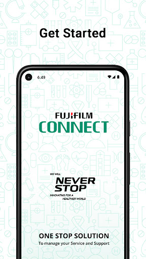 Android application Fujifilm Connect screenshort