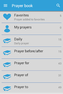 Prayer book Screenshot