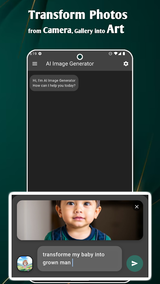 #3. Image Generator - Queen AI (Android) 由: Tech salomon