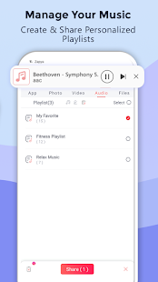 Zapya - File Transfer, Share Apps & Music Playlist Screenshot