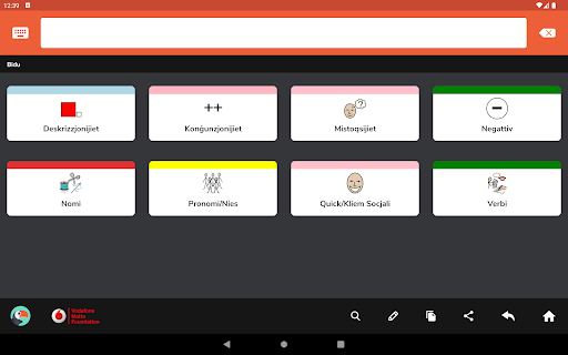 Android application KomunikAPP screenshort
