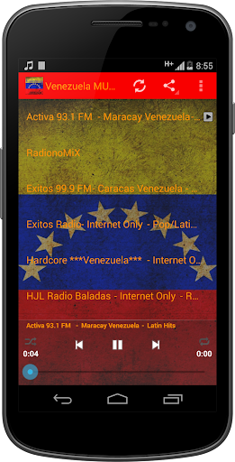 Android application Venezuela MUSIC Radio screenshort