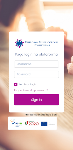 Android application Plataforma Rede UMP screenshort