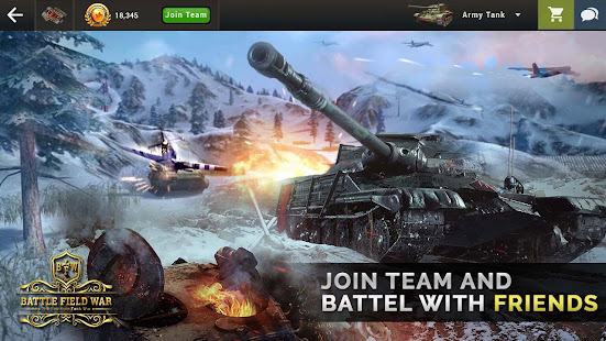 Battlefield Tank War Game 1.0 APK screenshots 5