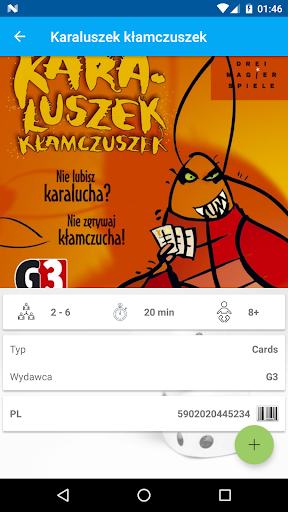 WashBoard - moje planszówki ! Screen 2