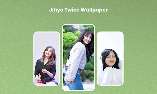 Android application Jihyo Twice Wallpaper screenshort
