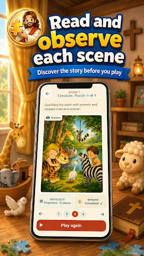 Bible Puzzles for Kids screenshot