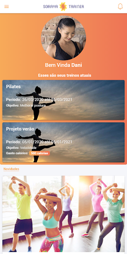 Soraya Trainer Screen 2