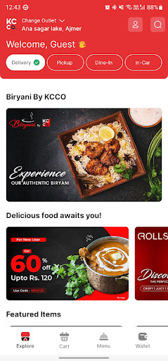 Android application Kebabs & Curries Co.(KCCO) screenshort