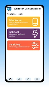 White444 Onetap GFX Sensi Tool 1.0 APK Download - Android Tools Apps