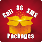 Cover Image of Download Mobile Packages: 3G,SMS & Call  APK