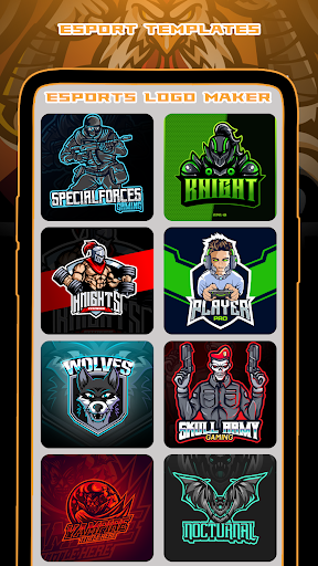 Android application Esports Gaming Logo Maker screenshort