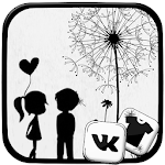 Cover Image of Download Black And White Launcher Theme 4.3 APK