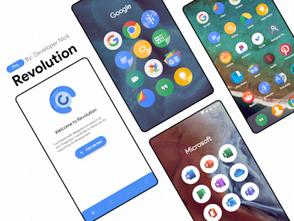 Revolution Icon Pack (Pro) Screenshot