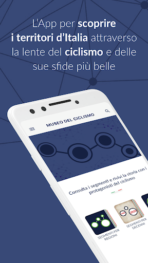 Android application Museo Digitale del Ciclismo screenshort