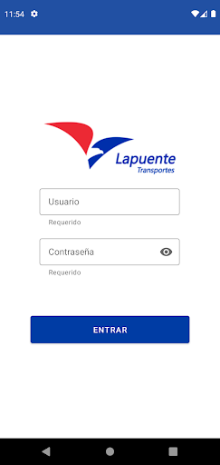 Android application Lapuente screenshort