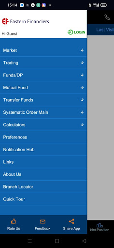 EF TRADE Screen 2