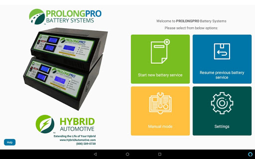 Android application ProlongPro screenshort
