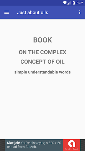 Android application Lubricating oils book screenshort