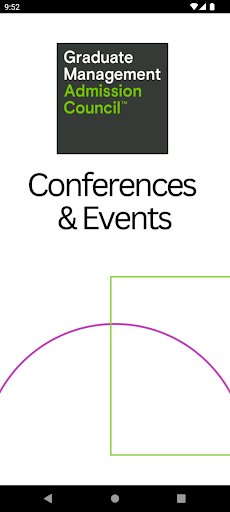Android application GMAC Conferences & Events screenshort
