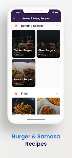 Screenshot of Sweet & Baking Recipes Offline