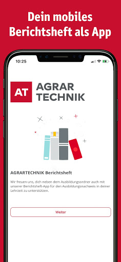 Android application AGRARTECHNIK Berichtsheft screenshort