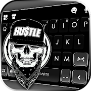 Hustle Gangster Skull Keyboard Theme
