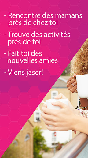 Android application Social.mom Réseau pour mamans screenshort