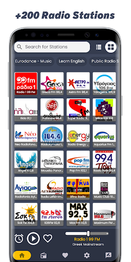Android application Greek Radios - Fm Radio Online screenshort