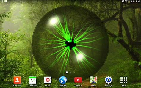 Screenshot 6 Plasma Orb Free Live Wallpaper android