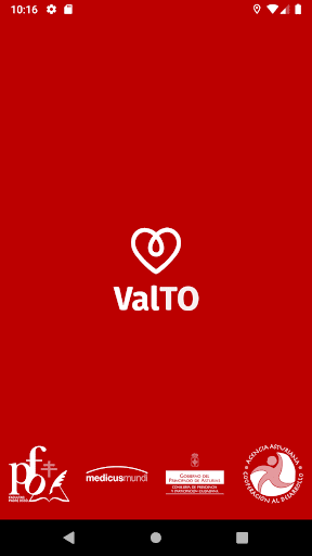 Android application ValTO screenshort