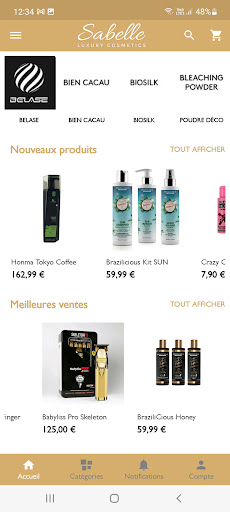 Sabelle Cosmetics Screen 2