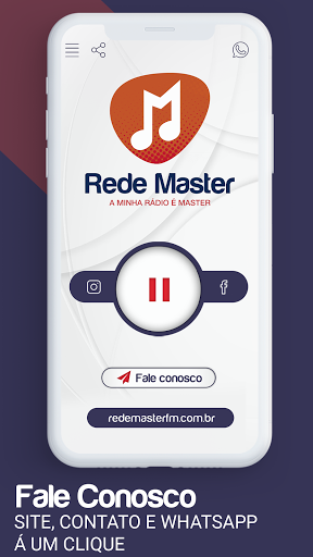 Rede Master FM 104,5 Screen 3