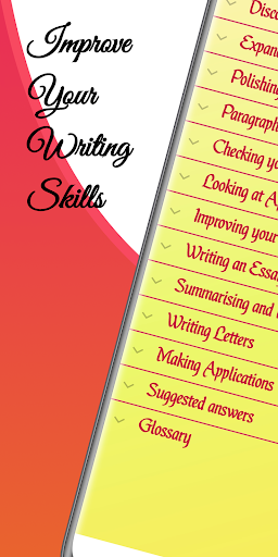 Android application Improve English Writing Skills screenshort