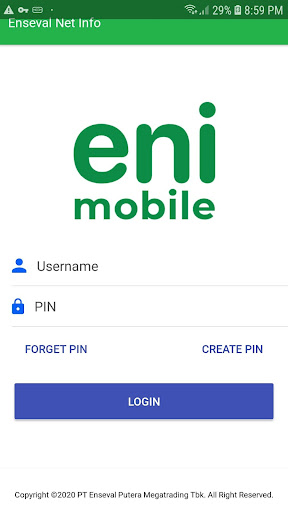 Android application ENI Mobile screenshort