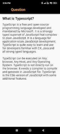 Typescript Interview Question Screen 3